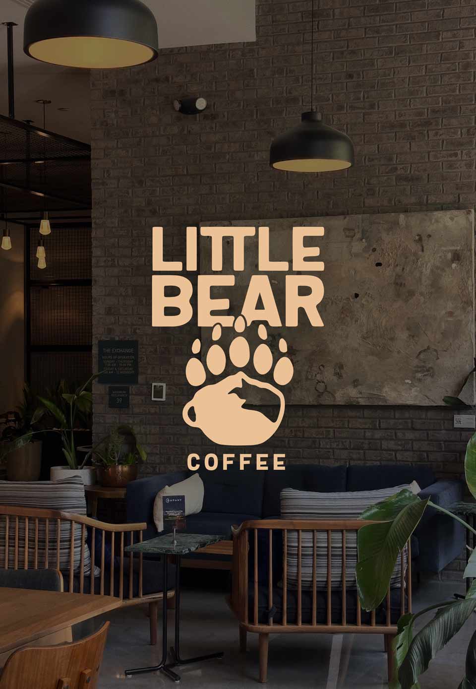 Création d&rsquo;identité de marque pour un&nbsp;café